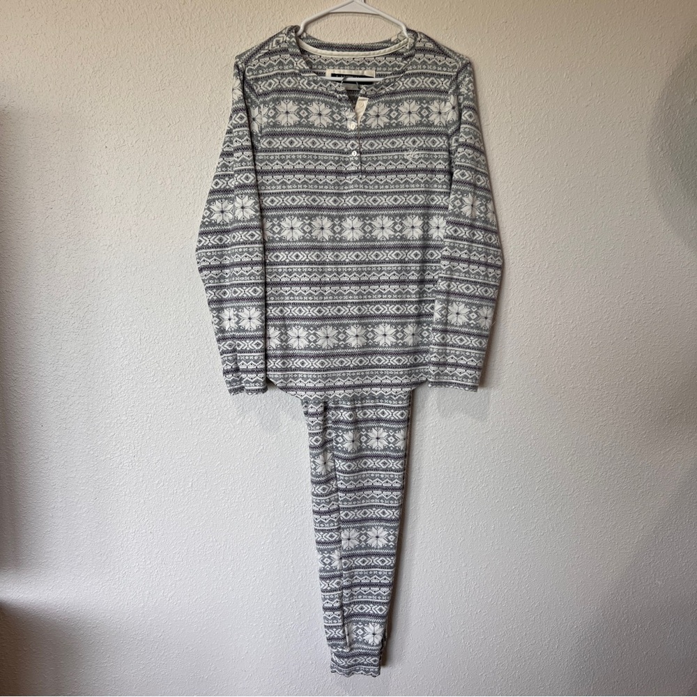 RALPH LAUREN Pajama Set Jersey Knit & Jogger Size Medium - Picture 2 of 15